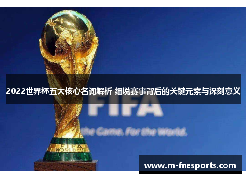 2022世界杯五大核心名词解析 细说赛事背后的关键元素与深刻意义
